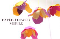 МК: мобиль с цветами
