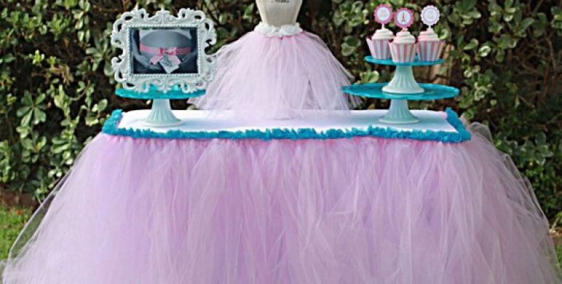 МК: «юбка» для праздничного стола
