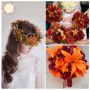 Осенние цвета в оформлении свадьбы