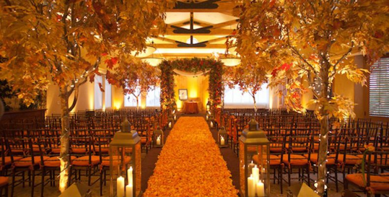 Осенняя свадьба: готовимся заранее