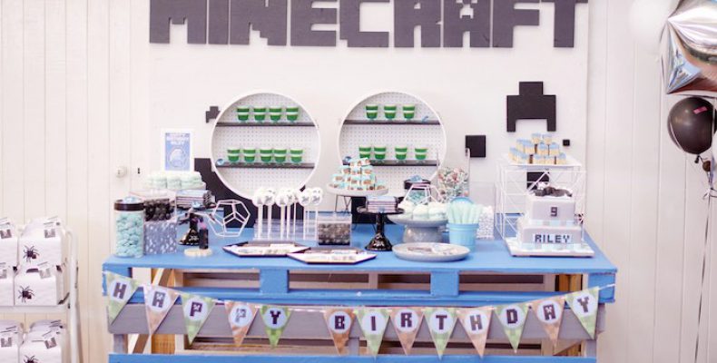 День рождения мальчика: Minecraft